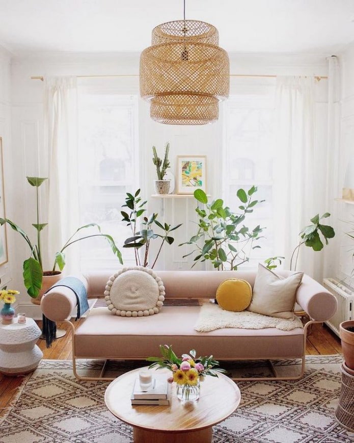 Style ethnique à l'intérieur
