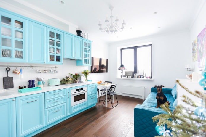 ensemble turquoise