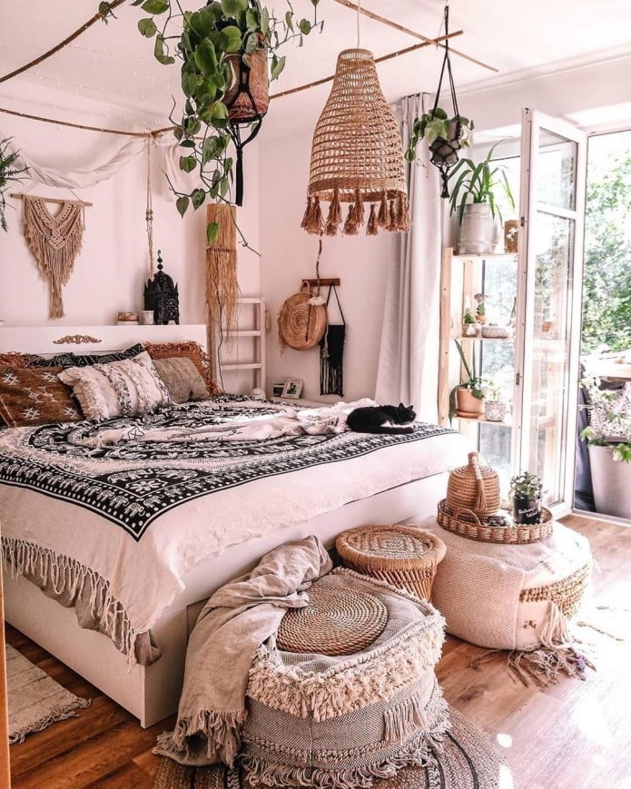 chambre rose cosy