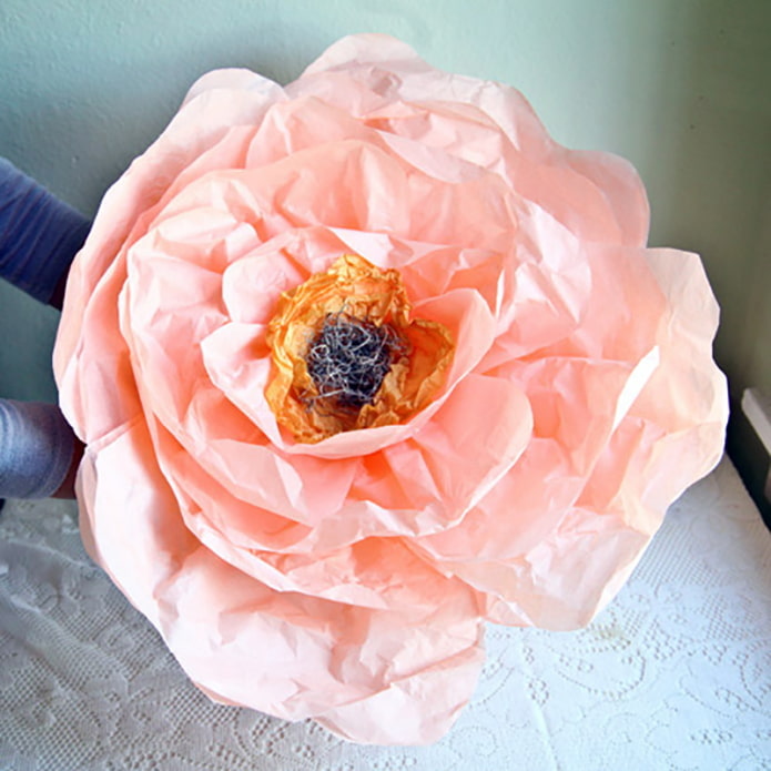 La fleur finie