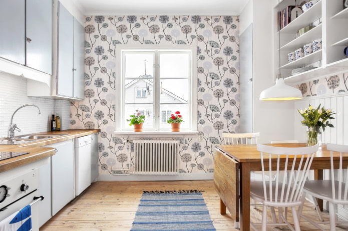 Papier peint style scandinave