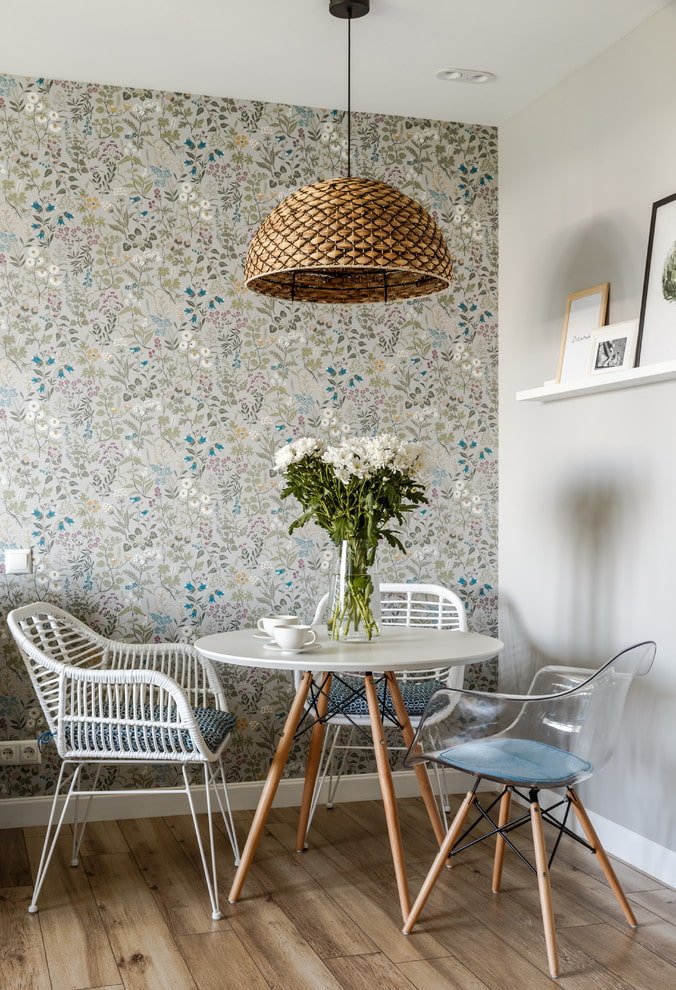 Papier peint à l'intérieur