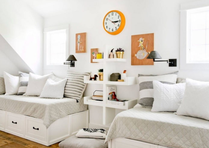 horloge dans la chambre de bébé