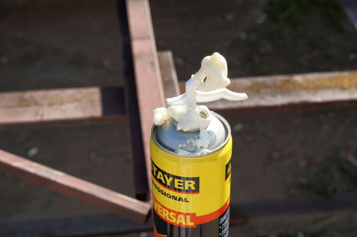 removing polyurethane foam