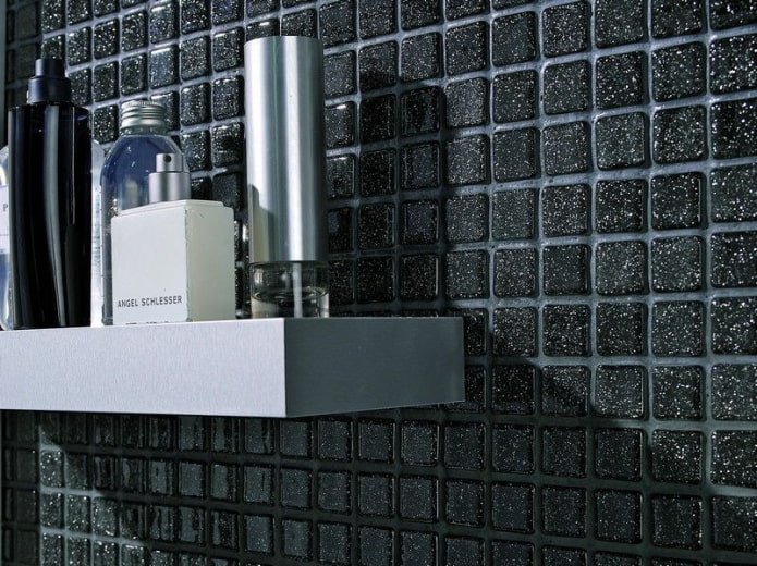 mosaïque à paillettes
