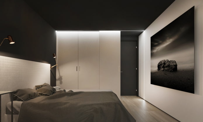 Combinaison de couleurs dans la chambre