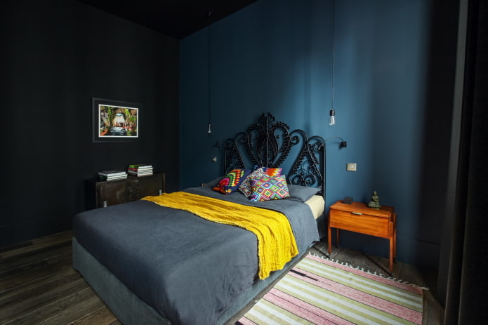 Combinaison de couleurs dans la chambre