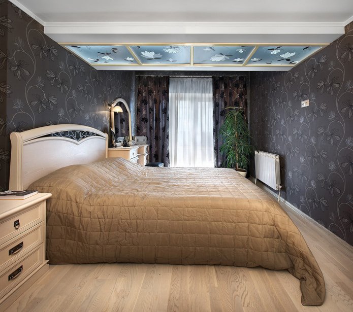 Papier peint dans la chambre