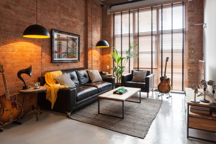 canapé style loft