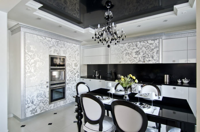 Plafond à deux niveaux