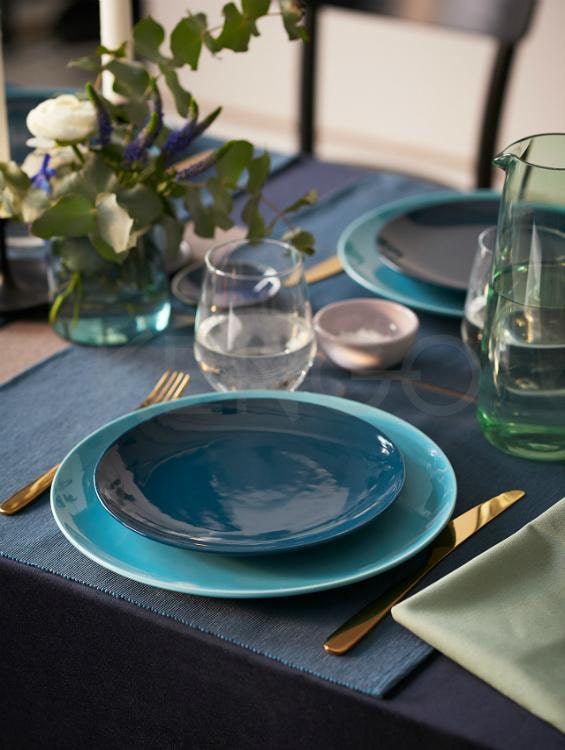 Assiettes émeraude FERGRIK