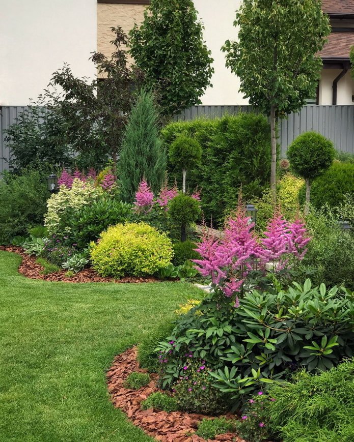 Bordure mixte riche