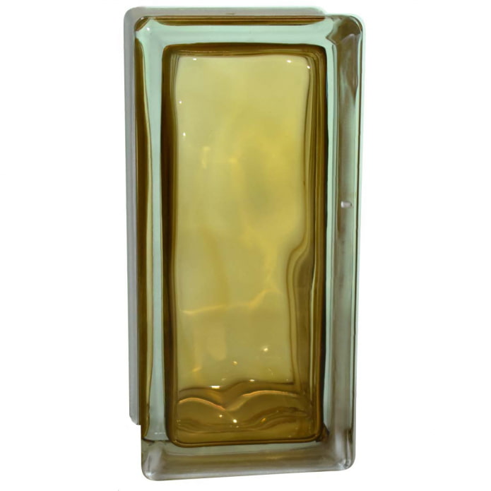 Briques de verre rectangulaires