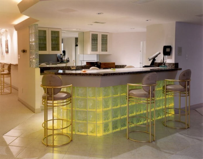 Comptoir de bar DIY
