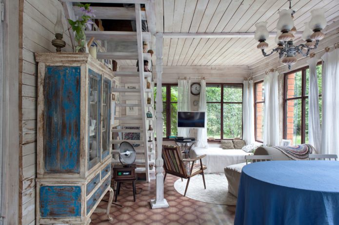 décoration intérieure d'une maison de campagne