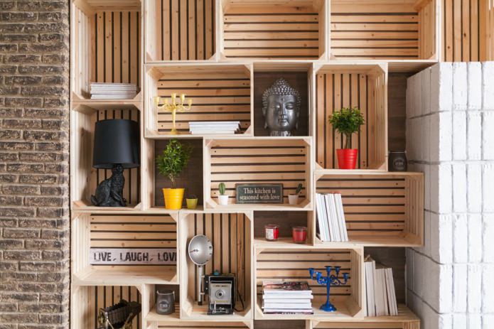 shelves from drawers