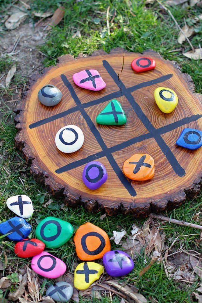 Tic-tac-toe en pierres