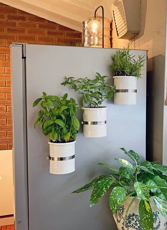 Verdure sur les côtés