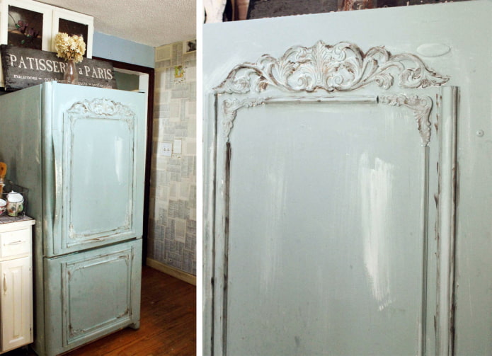 Décor avec moulures