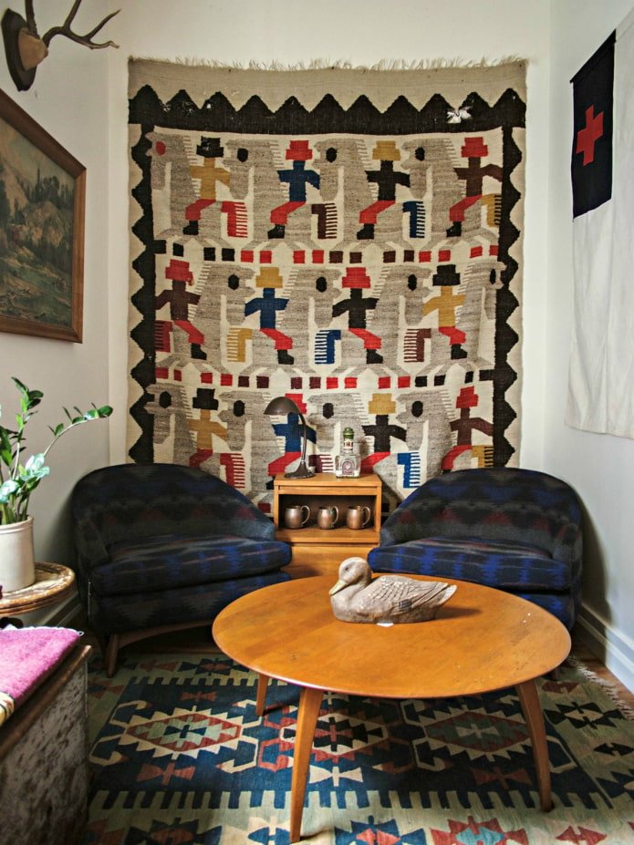 tapis mural à l'intérieur
