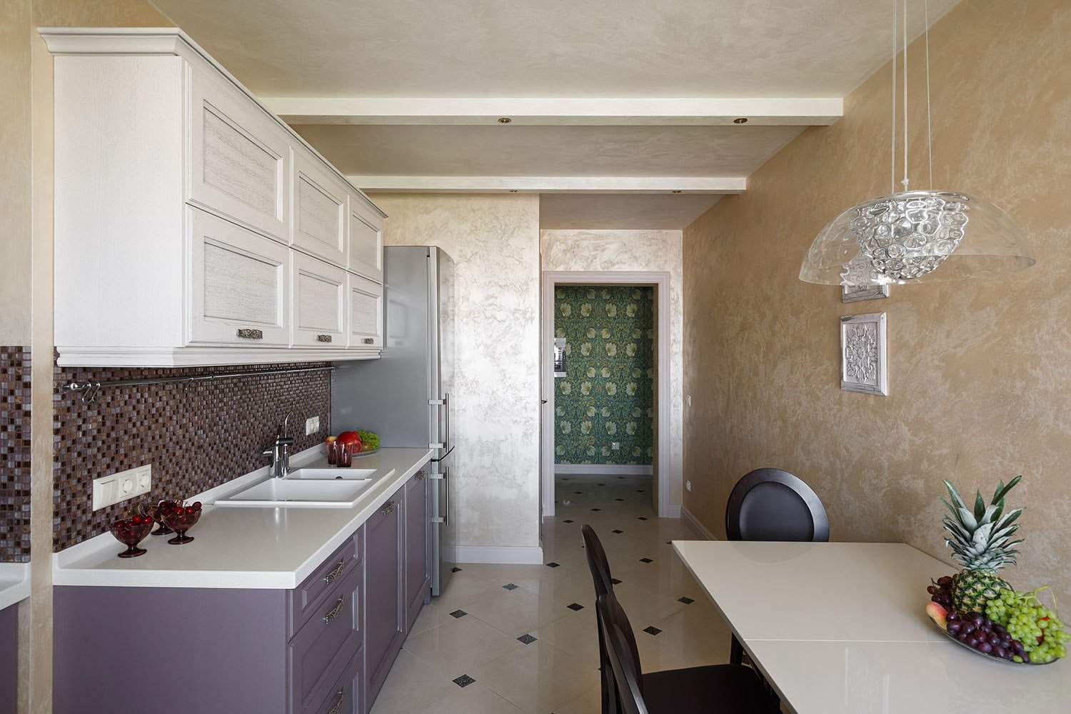 Plâtre décoratif pour la cuisine