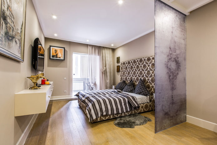 cloison dans la chambre