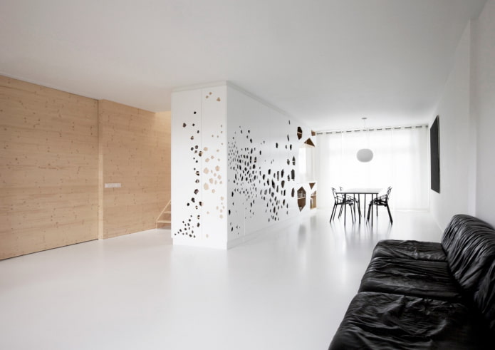 cloison intérieure de style minimalisme