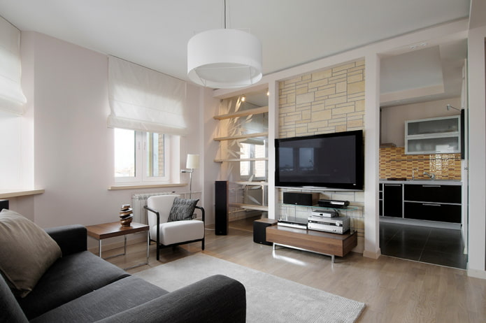 cloison vitrée à l'intérieur