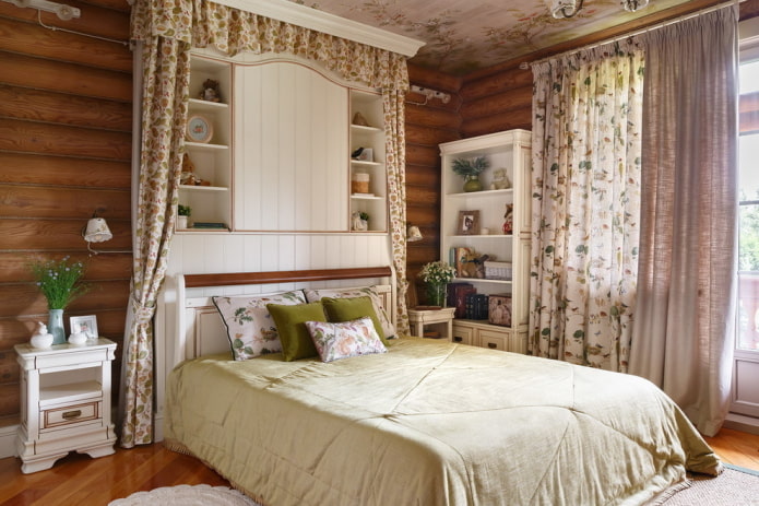 Agencement de chambre inhabituel