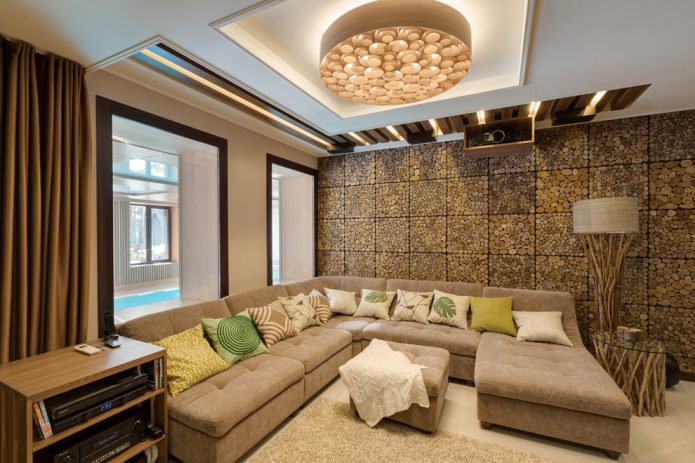 coupes dans le salon