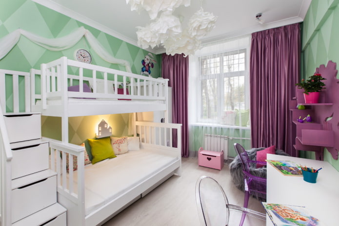 chambre pour deux enfants