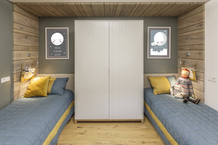 Chambre d'enfants pour deux garçons