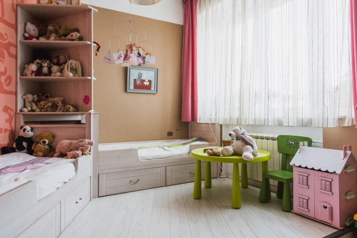 Chambre pour enfants d'âge préscolaire