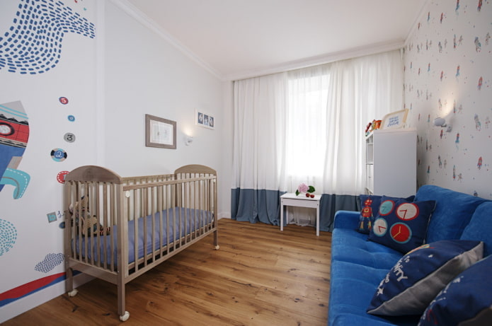 Décoration intérieure d'une chambre d'enfant