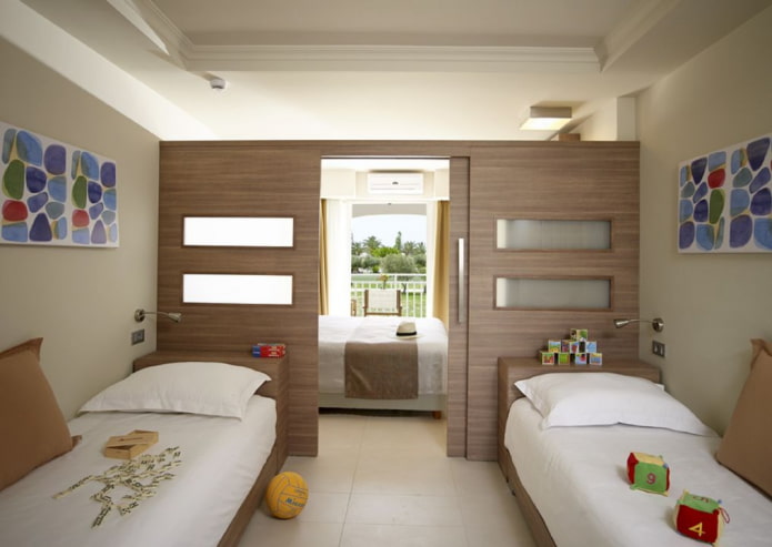 Agencement d'une chambre pour trois enfants