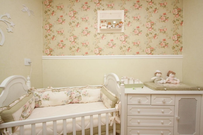 une chambre de bébé pour un nouveau-né 