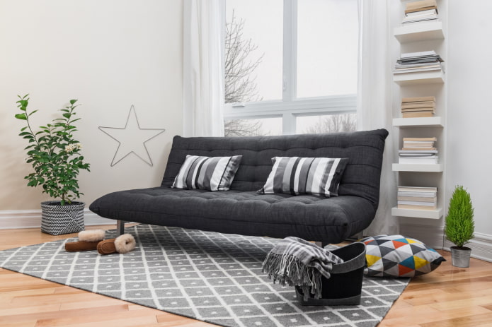 Canapé pliant de style scandinave