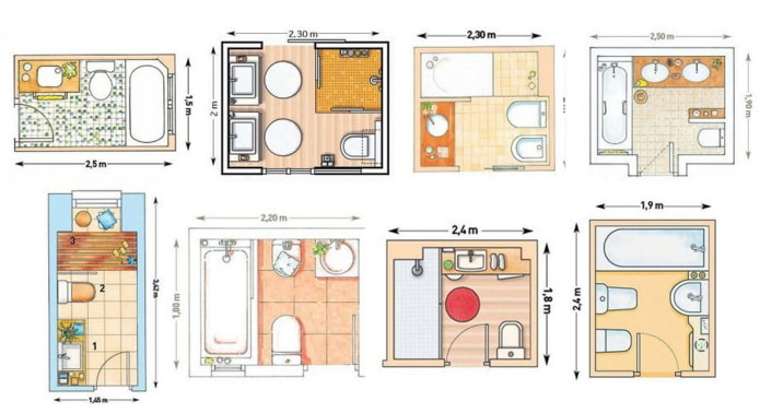 Options d'aménagement pour une petite salle de bain