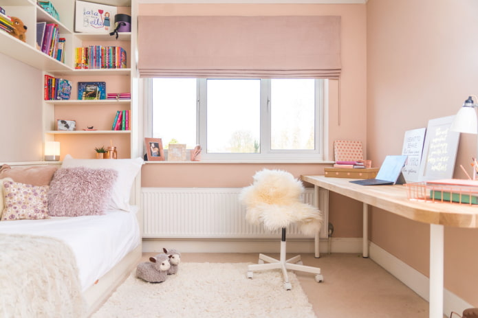 conception d'une chambre de fille