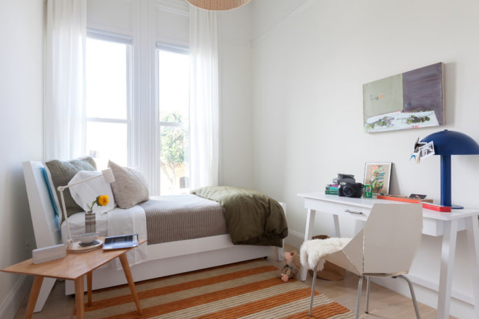Disposition des meubles dans une chambre d'enfant de 10 m²