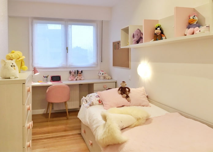 planning a child's room of 10-square meters