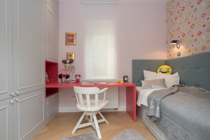 conception d'une chambre de fille