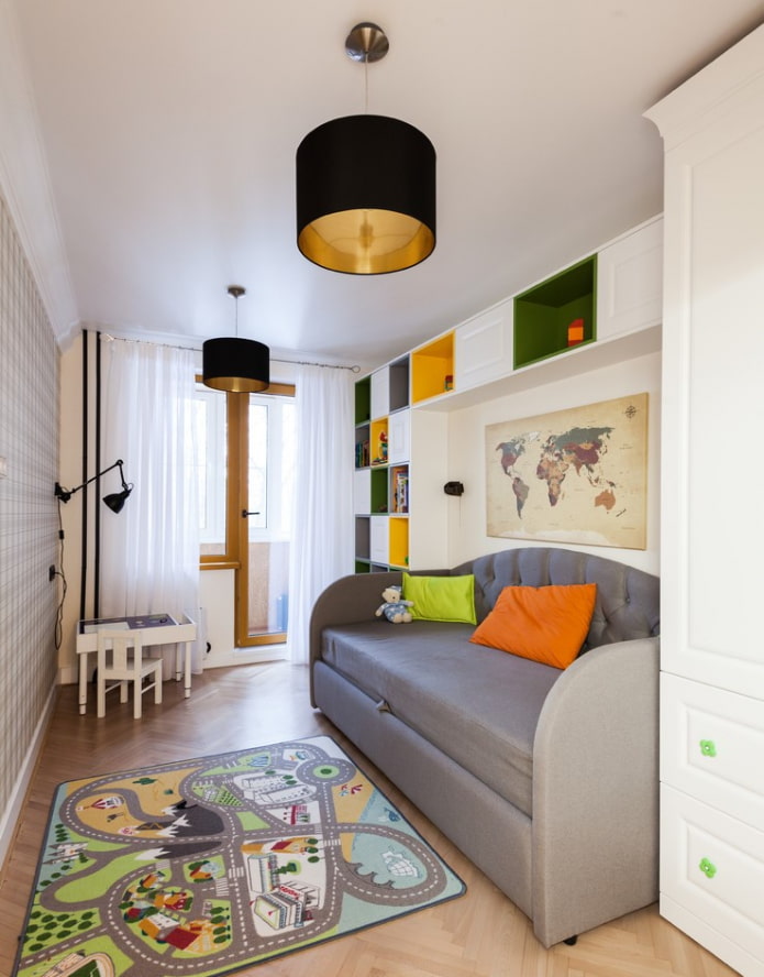 Aménagement de chambres d'enfants de 10 m².