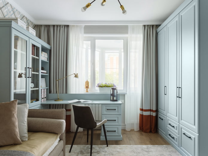 Style classique dans une chambre d'enfant