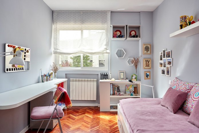 Chambre d'enfant pour un écolier