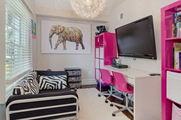 Aménagement d'une chambre d'enfant de 9 m²