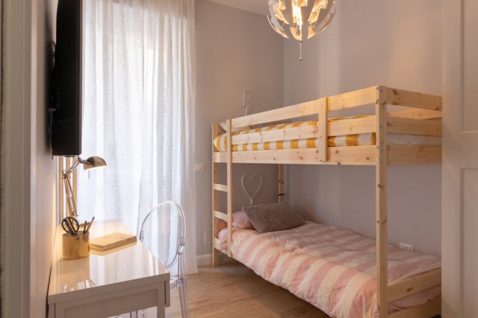 Chambre de 9 m² pour deux enfants