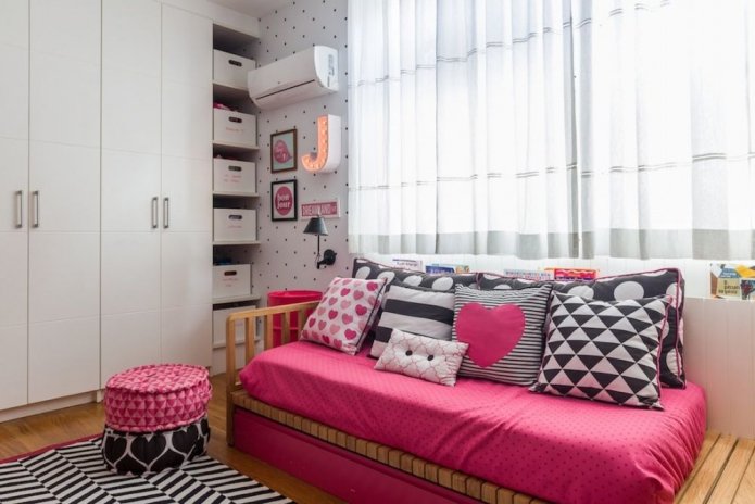 conception d'une chambre d'enfant de 9 mètres carrés