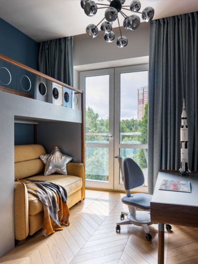 Canapé pour une chambre d'enfant