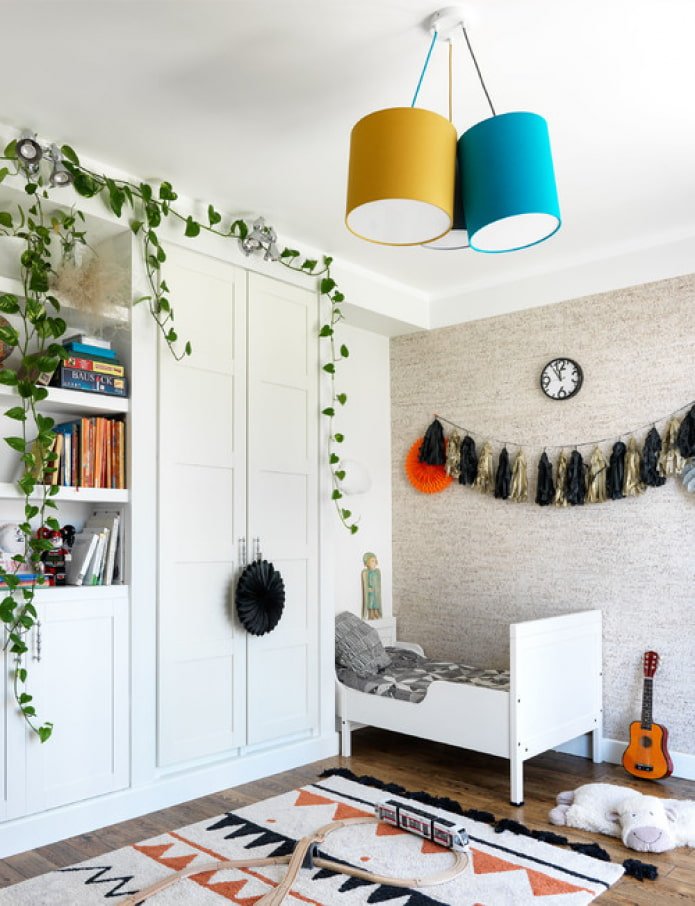 chambre d'enfant de style scandinave